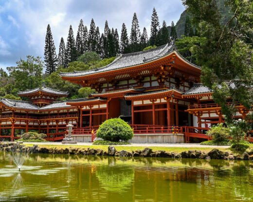Byodo-In Temple in Kaneohe Hawaii